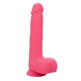 Rechargeable Rumbling and Thrusting Silicone Studs - Pink