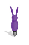 The 9's Silibuns Silicone Bunny Bullet - Purple