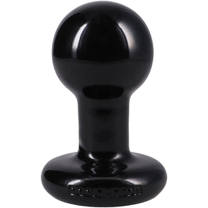 Round Butt Plug Small - Black