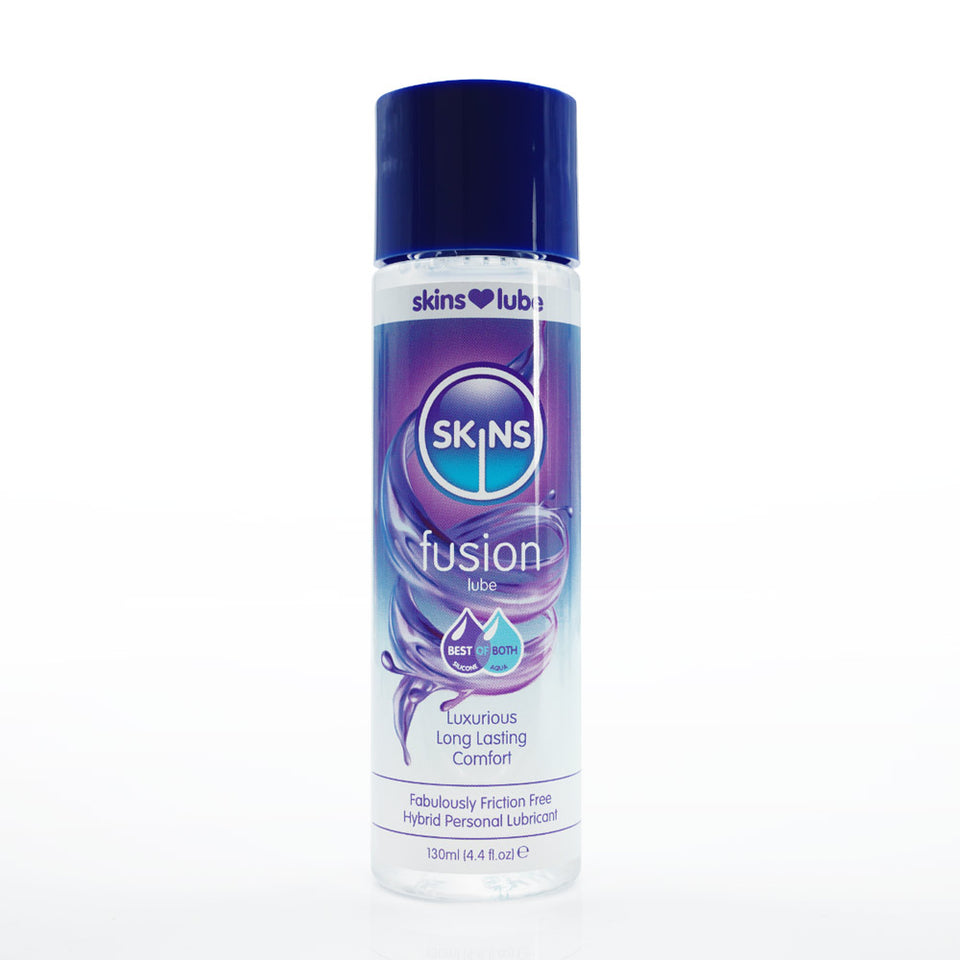Skins Fusion Hybrid Silicone and Water Based Lubricant 4.4oz