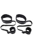 Thigh and Wrist Cuffs - Black