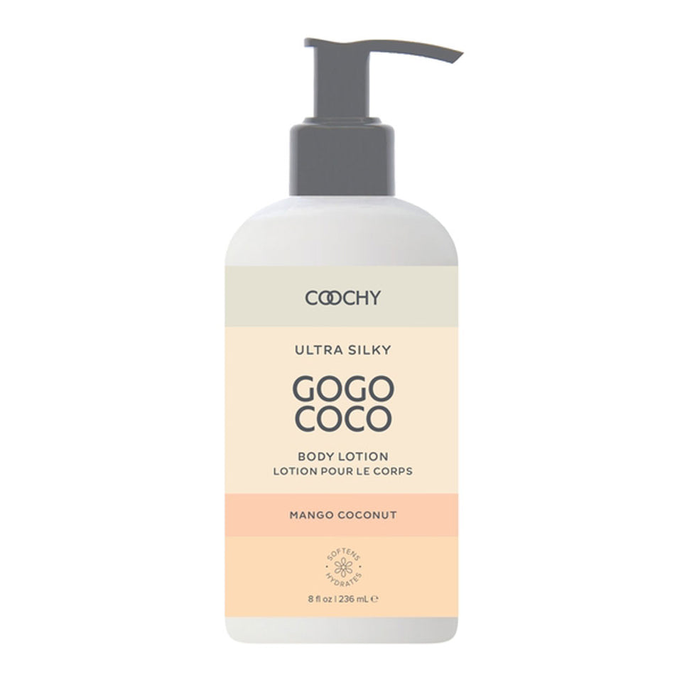 Coochy Ultra Silky Body Lotion - Mango Coconut  -  8 Oz