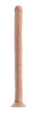 Dr. Skin - 19 Inch Dildo - Beige