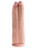 King Cock 11 Two Cocks One Hole - Flesh
