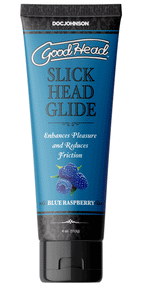 Goodhead - Slick Head Glide - Blue Raspberry -  4 Oz