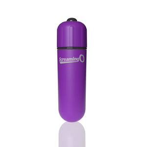 Screaming O 4b - Bullet - Super Powered One Touch Vibrating Bullet - Grape