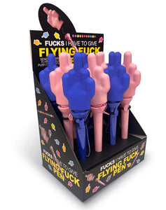 Fucks I Have to Give, Flying Fuck Pen - Display of 12ct