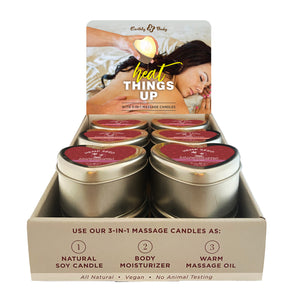 12 Pc. Valentine Candle Display   With Tester