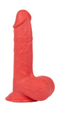 Get Lucky Real Skin Mr. Ruby 7.5 Dual Layer Dildo