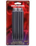 Japanese Drip Candles - 3 Pack - Black