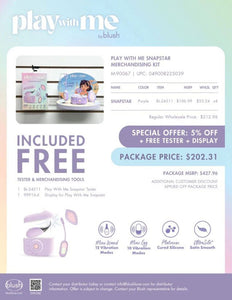 Play With Me Snapstar Merchandising Kit