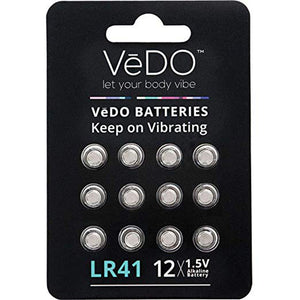 LR41 Batteries 12 Pack
