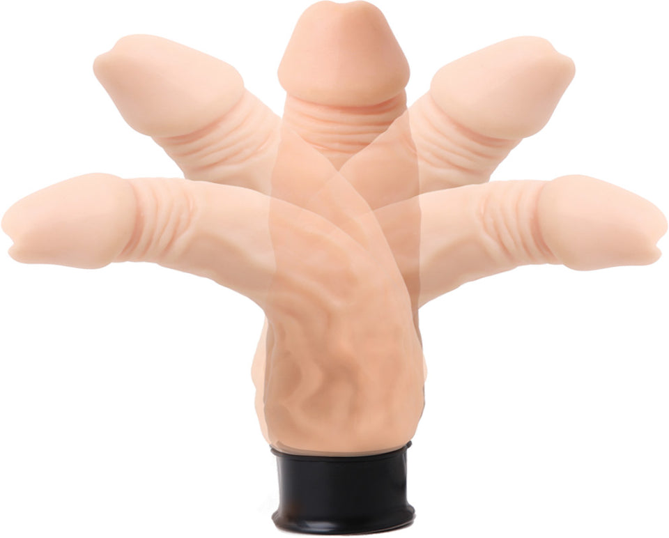 Skinsations Thick Vibra-Flex Flexible Vibe - 6  Inches