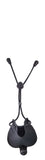 My Cock Ring Vibrating Scrotum Pouch & Cinch -  Black