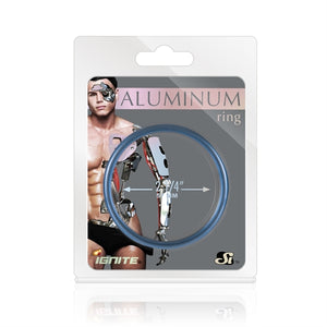 Aluminum Ring - Cobalt Blue - 2.25-Inch Diameter