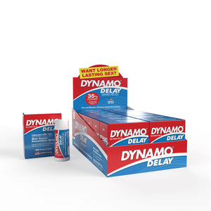 Dynamo Delay to Go in Pop Box .088 Fl Oz - 12 Ct Box - Display