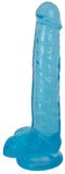 Lollicock - 8 Inch Slim Stick With Balls - Berry Ice