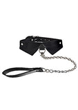 Exclusive Collar With Leash - Black