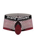 Cock Pit Net Mini Cock Ring Short - Small - Burgundy