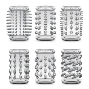 Stay Hard Cock Sleeve Kit - Clear
