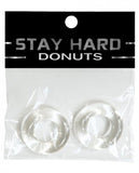 Stay Hard Donuts - 2 Pack - Clear