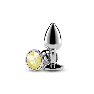 Rear Assets Silver Small Yellow Gem