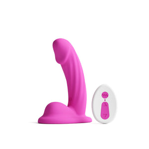 Colours Curve Vibrating 5 Dildo - Pink