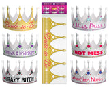 Bride-to-Be Party Crowns