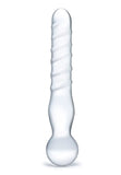 Joystick Clear Glass Dildo