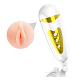 Pretty Love Sally - Vagina - White/ Gold