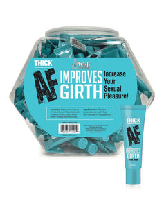 Thick Af Fishbowl Girth Cream 10ml - Pop Display of 65