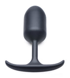 Premium Silicone Weighted Anal Plug - Small