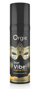 Dual Vibe Pina Colada Kissable Liquid Vibrator - 15ml