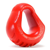Hung Padded Cockring Oxballs - Red