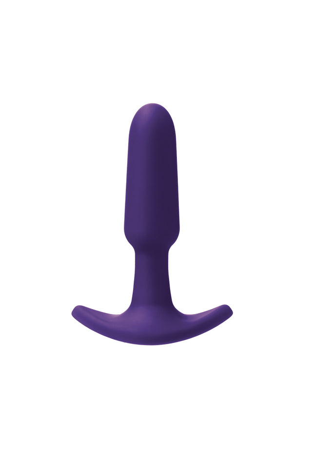 Bump Mini Rechargeable Anal Plug - Purple