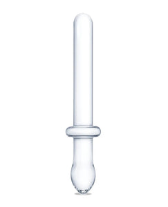 9.25 Inch Classic Smooth Dual-Ended Dildo - Clear