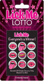 Lick Me Lotto 12 Winning Tickets!