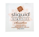 Sliquid Organics Sensation - 200 Count Case - .17 Oz./ 5ml Foils