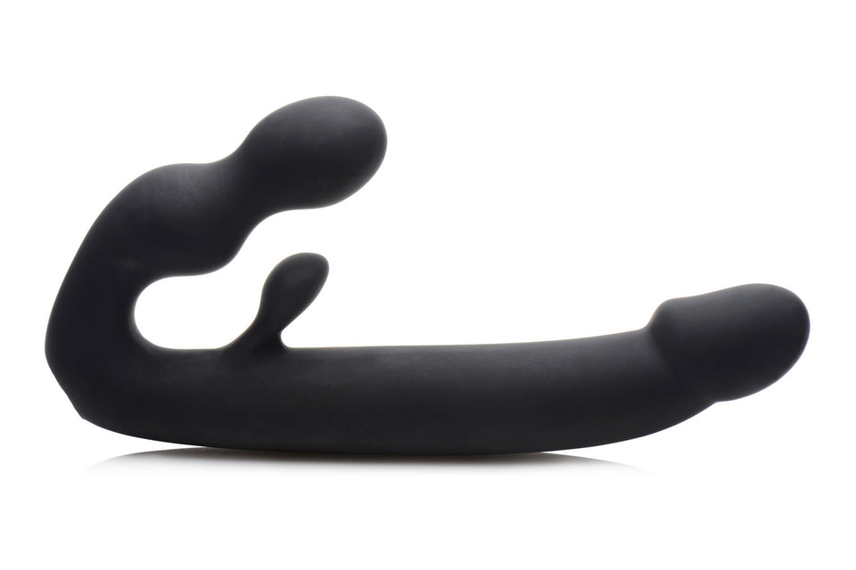Tri-Volver Rechargeable Strapless Strap On