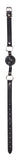 Ball Gag With Leather Straps - Black