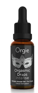 Orgasmic Drops 1oz Intimate Arousal Gel Red Apple