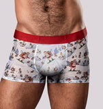 Christmas Trunks Seamless Sheer Short - Small