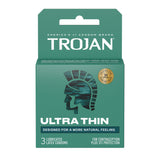 Trojan Sensitivity Ultra Thin Lubricated Condoms - 3 Pack