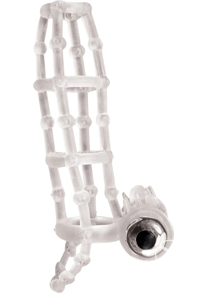 The Macho Vibrating Cockring - Clear