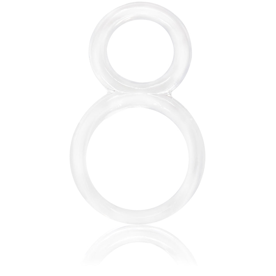 Ofinity Double Ring - Clear