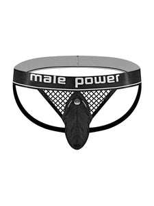 Cock Pit Net Cock Ring Jock - L/ XL - Black