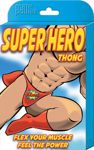 Super Hero Thong - One Size - Red