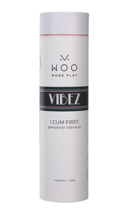 Woo - Vibez - I Cum First - Clitoral Vibrator and Travel Case