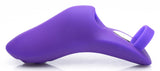 7x Finger Bang Her Pro Silicone Vibrator - Purple