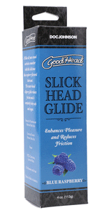 Goodhead - Slick Head Glide - Blue Raspberry -  4 Oz.